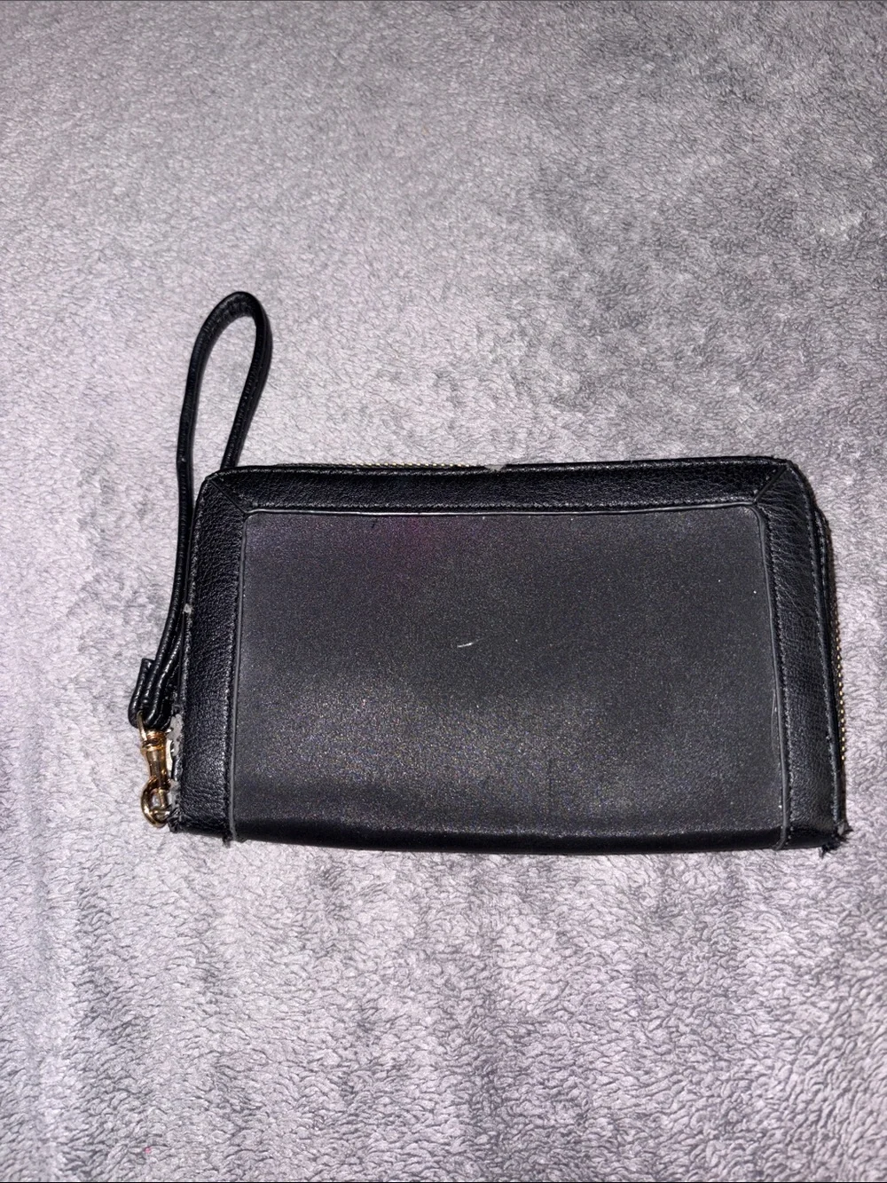 a new day Black Wristlet Wallet